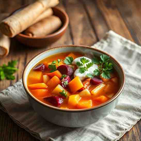 Ciorbă de Rădăcinoase - Tangy Root Vegetable Soup Recipe